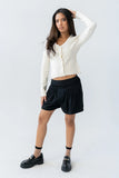 Suzy Scalloped Sweater in Ivory