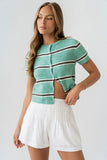 Kelley Striped Cardigan