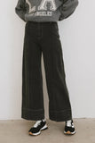 Emmaline Wide Leg Jeans in Black FINAL SALE