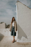 Micha Pleated Shorts in Denim