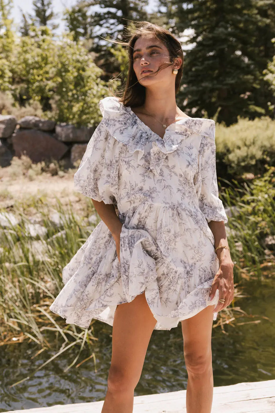 Bailey Floral Babydoll Dress FINAL SALE