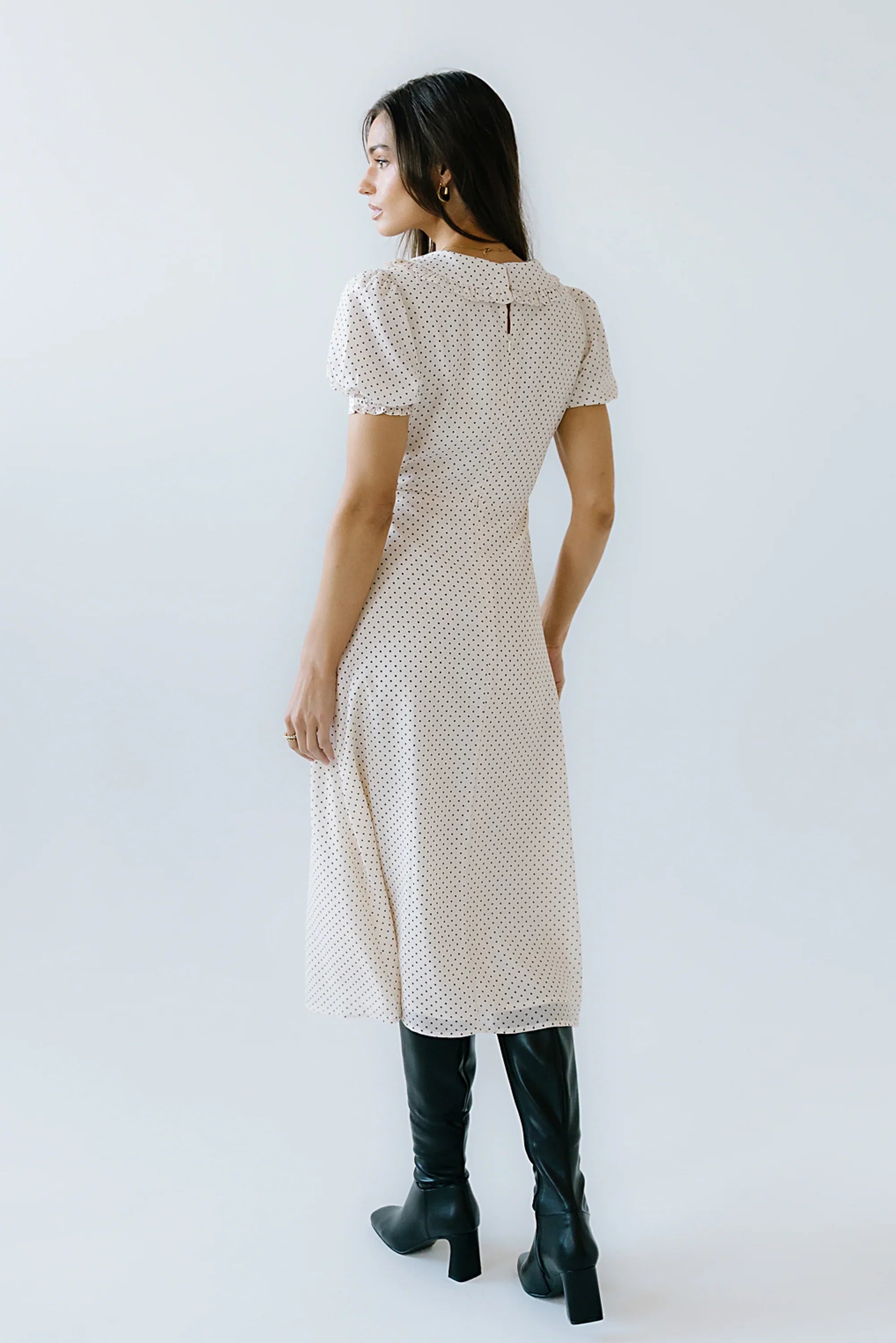 Chloe Polka Dot Midi Dress FINAL SALE