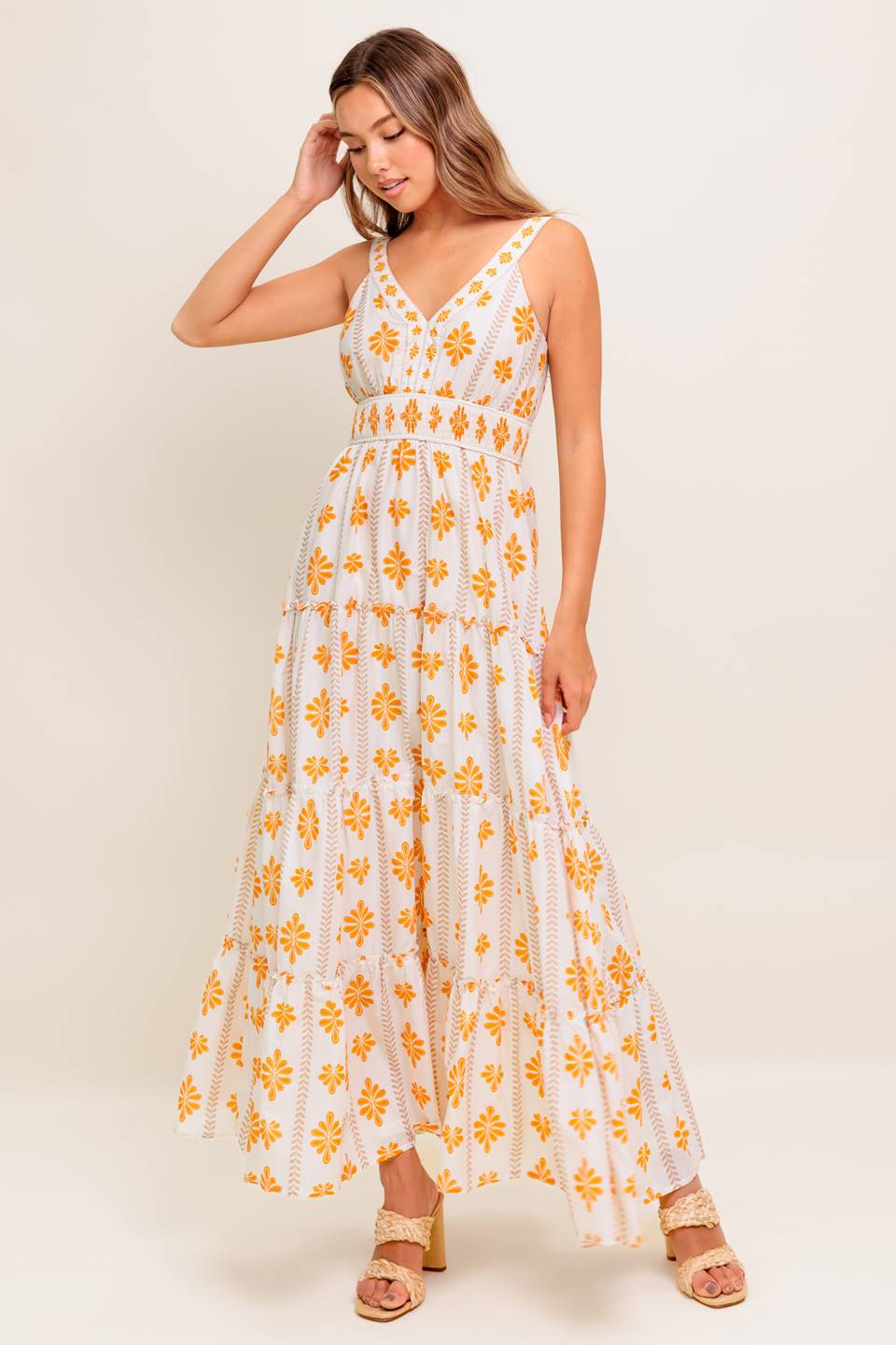 DAILY DELIGHT MAXI DRESS YELLOW