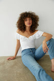 Lolita Off the Shoulder Ruffle Top