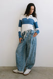 Wrenley Striped Sweater in Blue FINAL SALE
