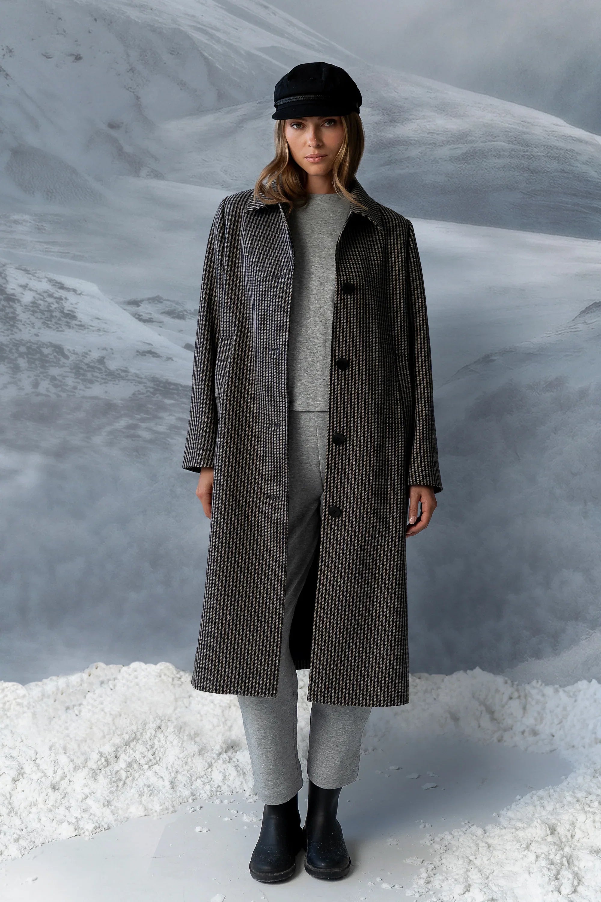 Marley Gingham Coat