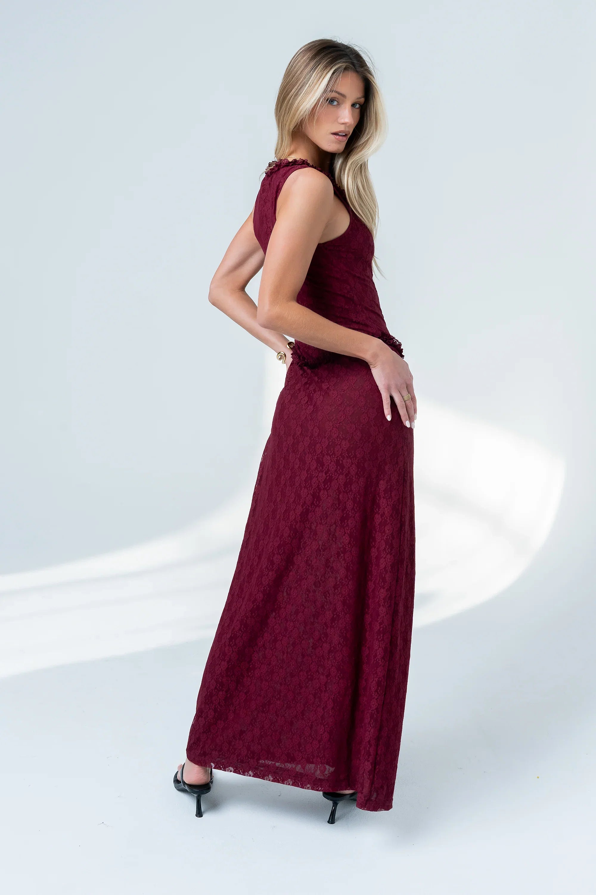 Rendall Lace Maxi Dress