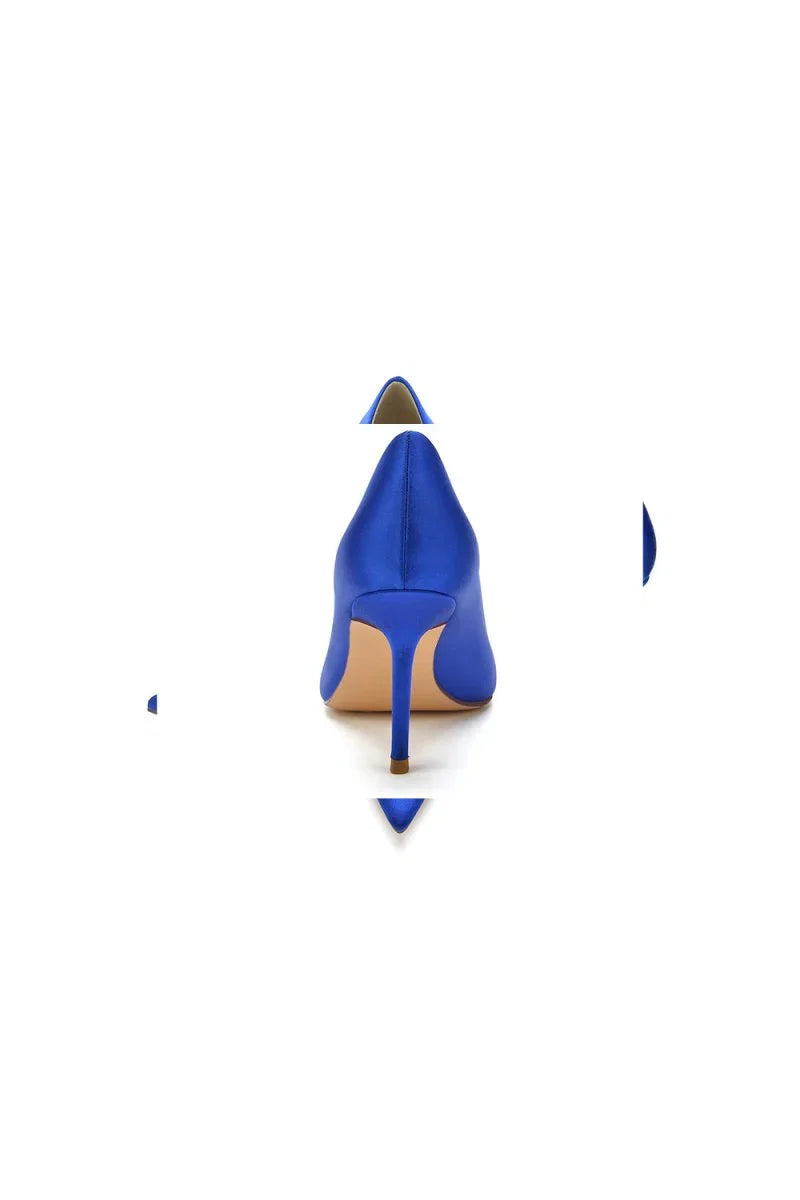 Cocktail Pointed Toe Crystal Heels
