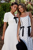 Scarlett Polka Dot Midi Dress FINAL SALE