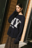 Urban Graphic Knit Sweater New York FINAL SALE