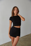 Jordy High Rise Envelope Skort