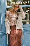 Vera Smocked Floral Blouse FINAL SALE