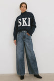 Oriella Wide Leg Jeans in Medium Wash FINAL SALE