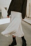 Everly Satin Midi Skirt FINAL SALE