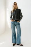 Rebecca Cable Knit Vest in Charcoal FINAL SALE