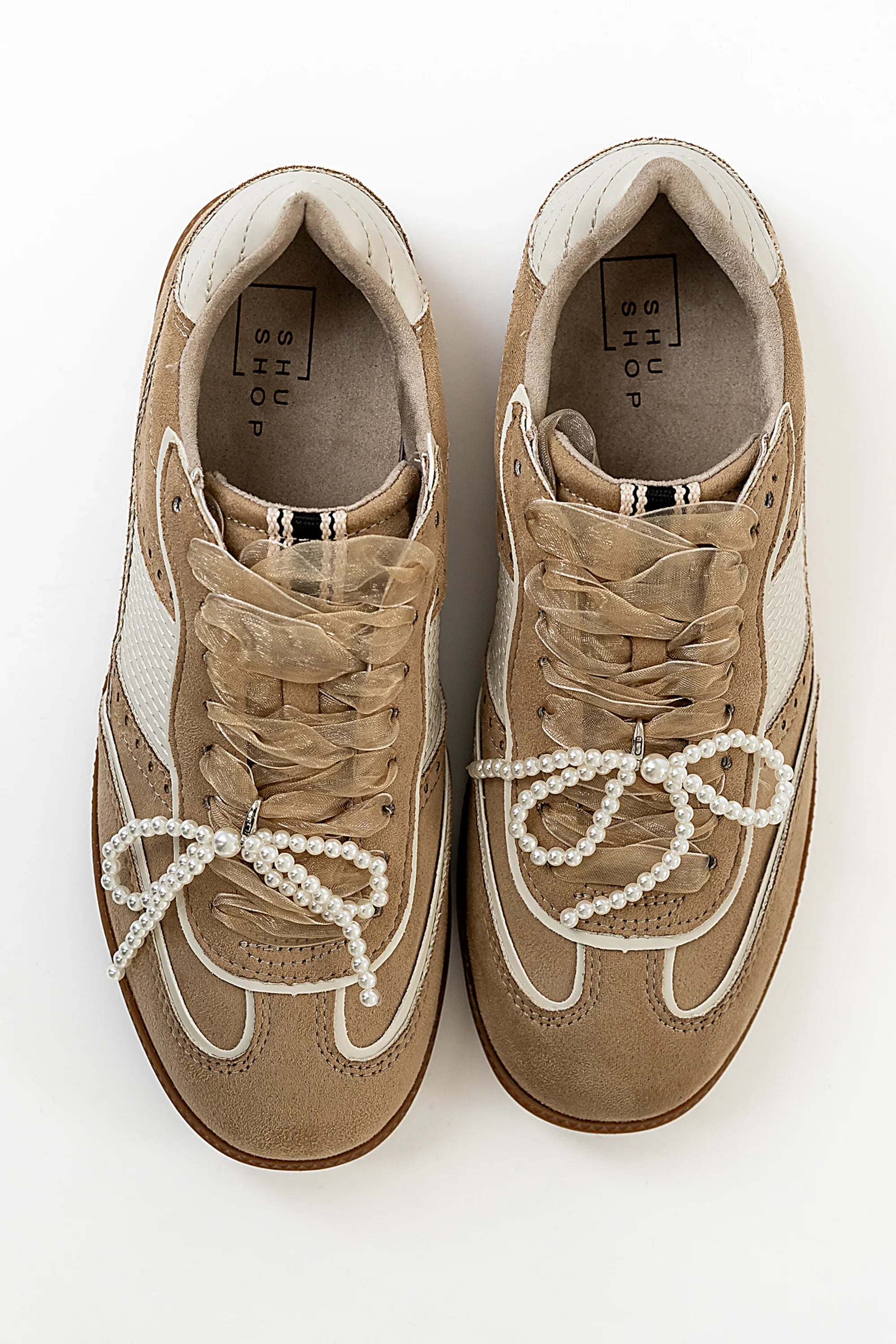 Sophie Sneaker in Taupe FINAL SALE