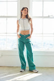 Aspen Wide Leg Utility Pants