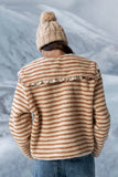 Manny Striped Sherpa Jacket FINAL SALE