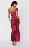BINDI MAXI DRESS PINK FLORAL