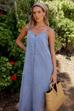 Bryce Denim Midi Dress FINAL SALE