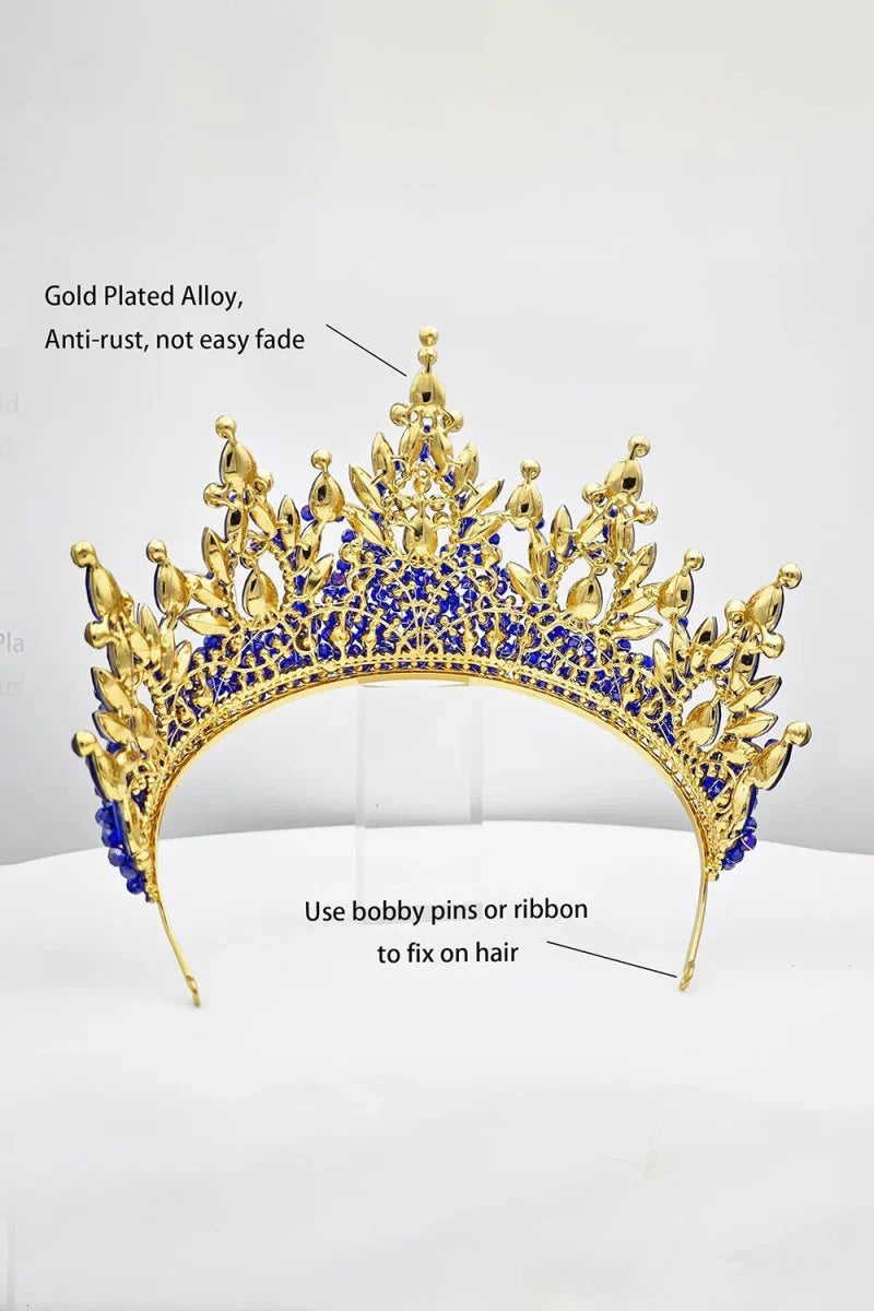 Pink Rhinestone Queen Tiara