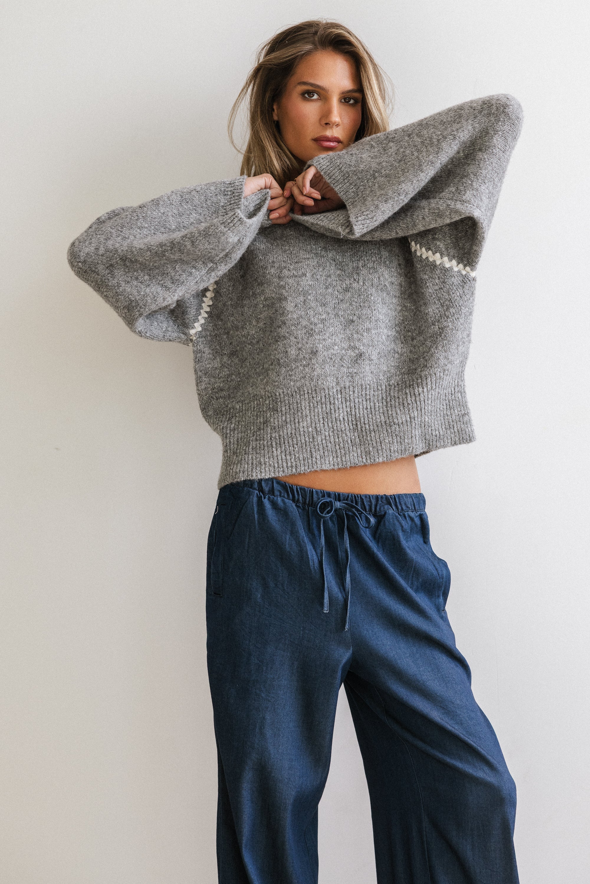 Maddy Ric Rac Knit Sweater