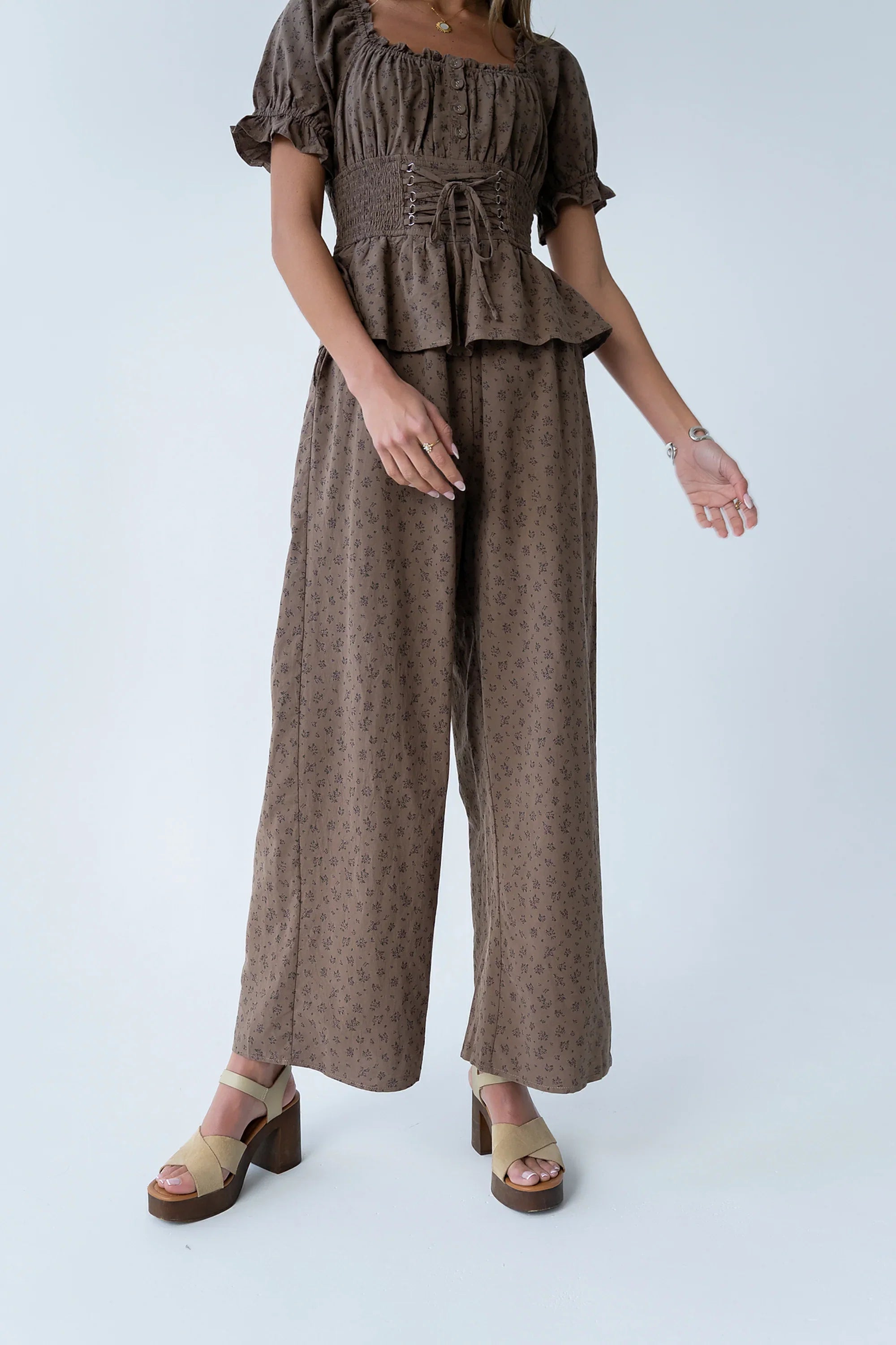 Nancy Floral Jumpsuit