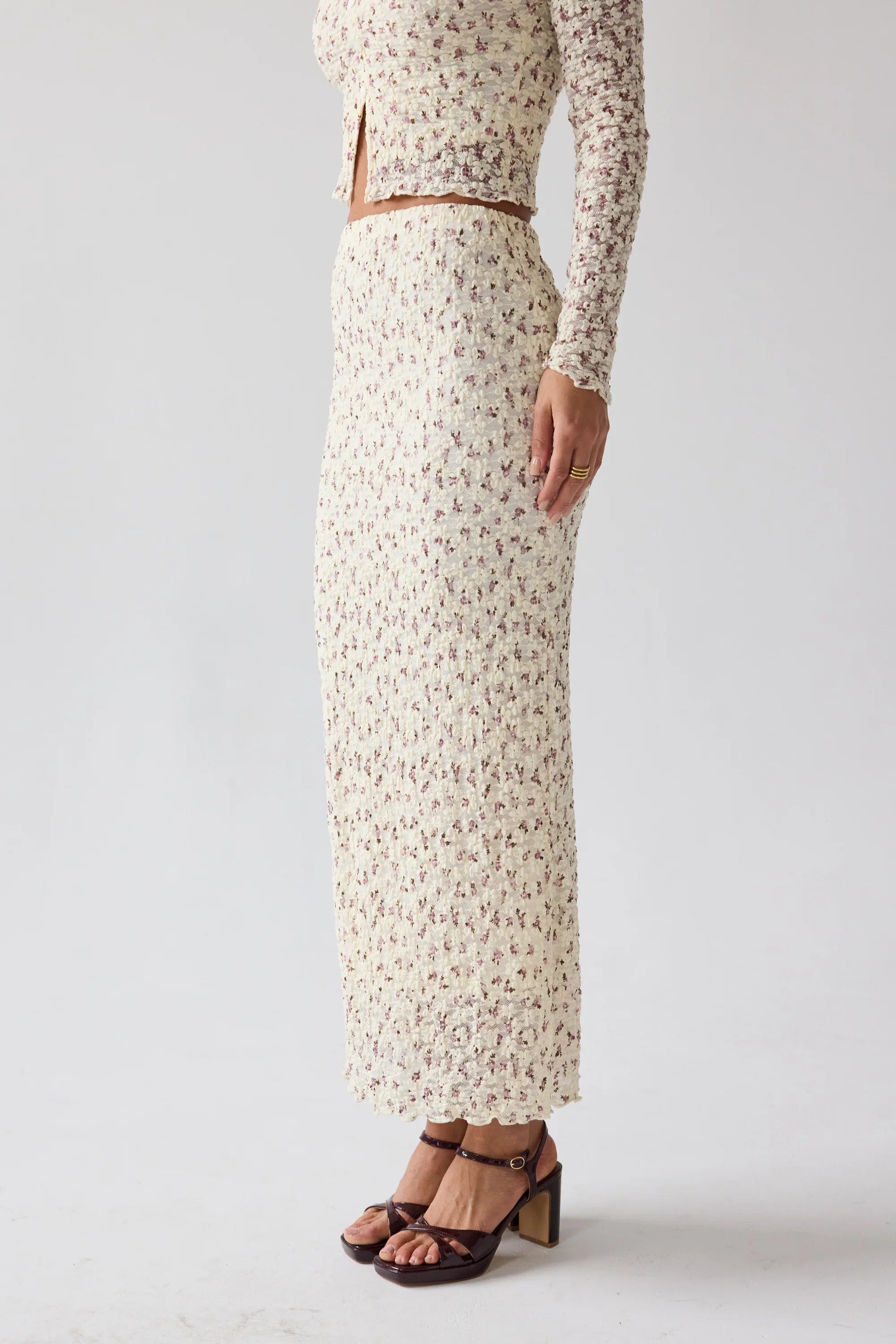 Reggie Floral Maxi Skirt