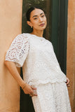 Meant To Be Top in White FINAL SALE