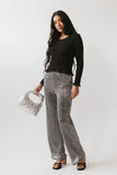 Opie Smocked Top in Black FINAL SALE