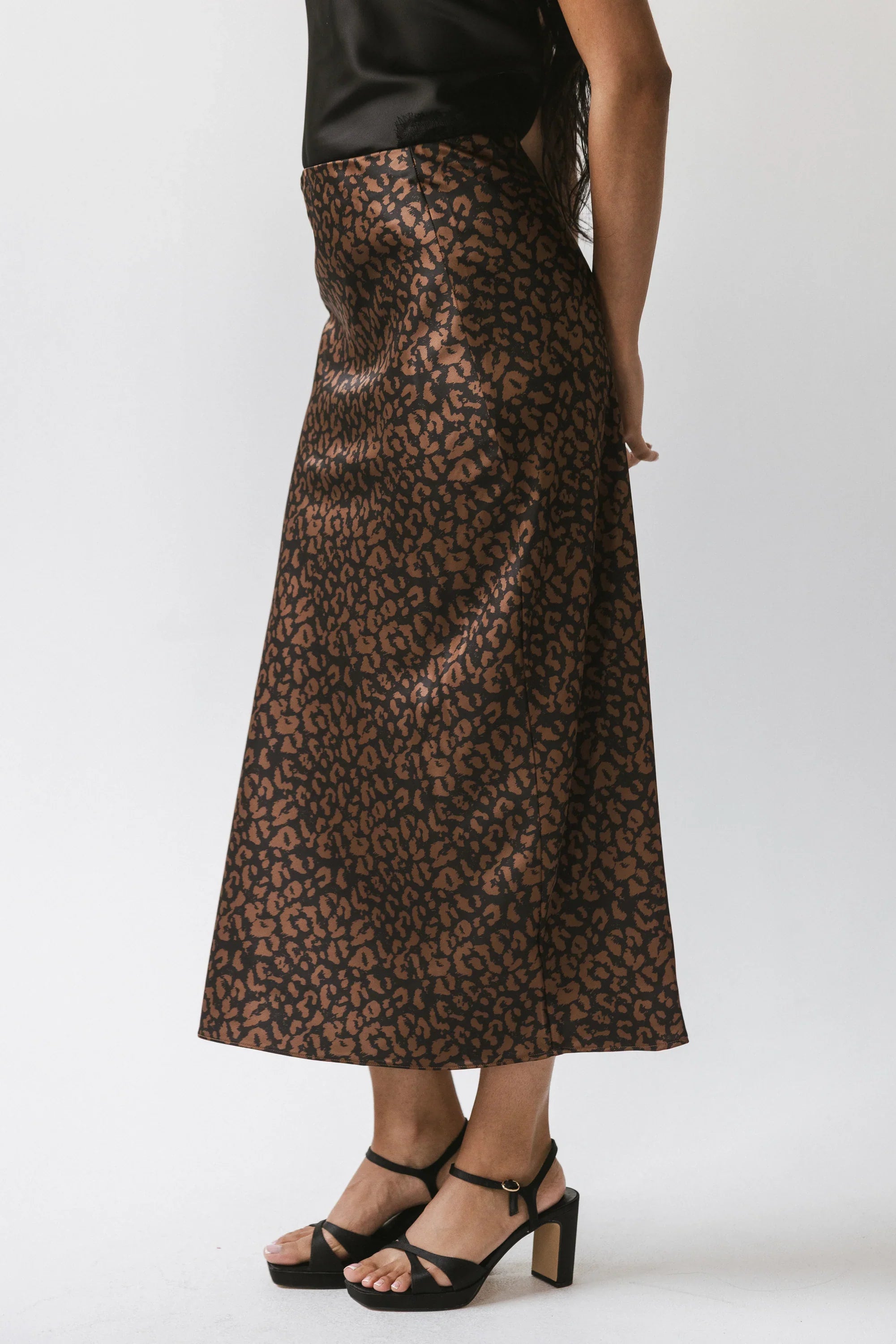 Camille Leopard Maxi Skirt FINAL SALE
