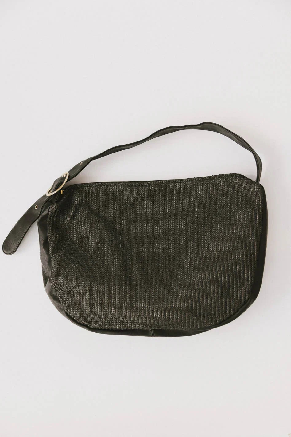 Toulouse Woven Tote in Black FINAL SALE