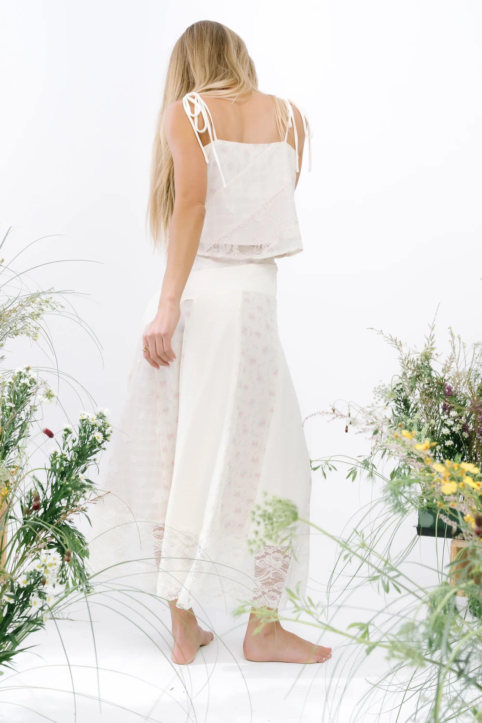 Cali Mixed Media Top
