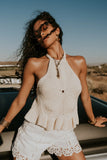 Timmy Crochet Halter Top