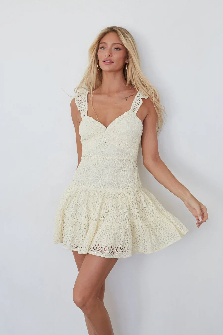 Liliana Lace Mini Dress