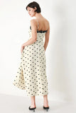 DOTTY SWEETHEART POLKA DOT MIDI DRESS