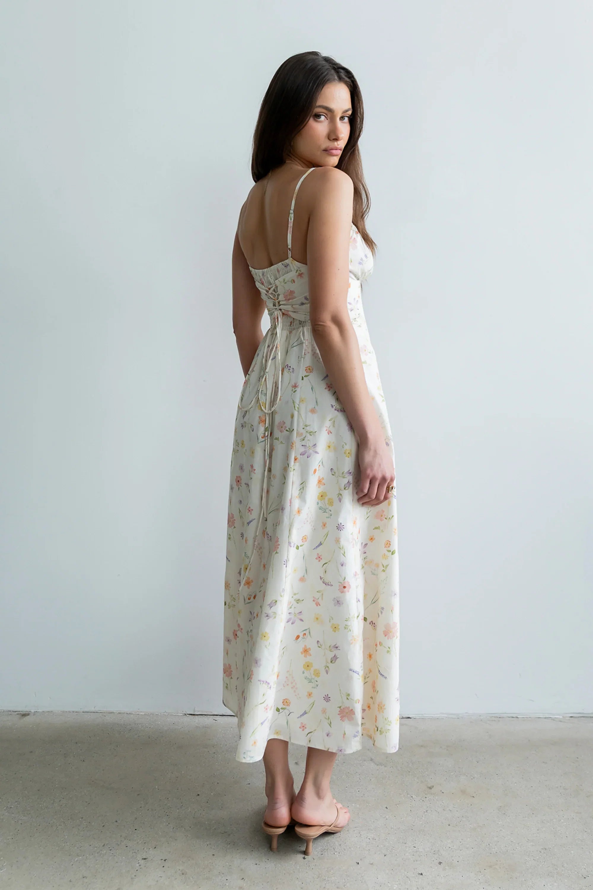 Quiny Floral Midi Dress