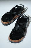Carol Strappy Sandal in Black
