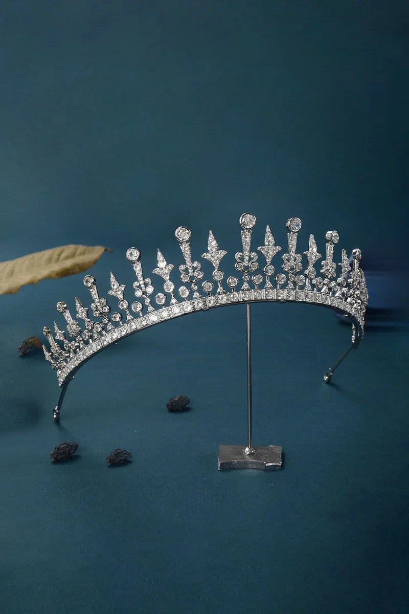 Silver Radiant Zircon Tiara