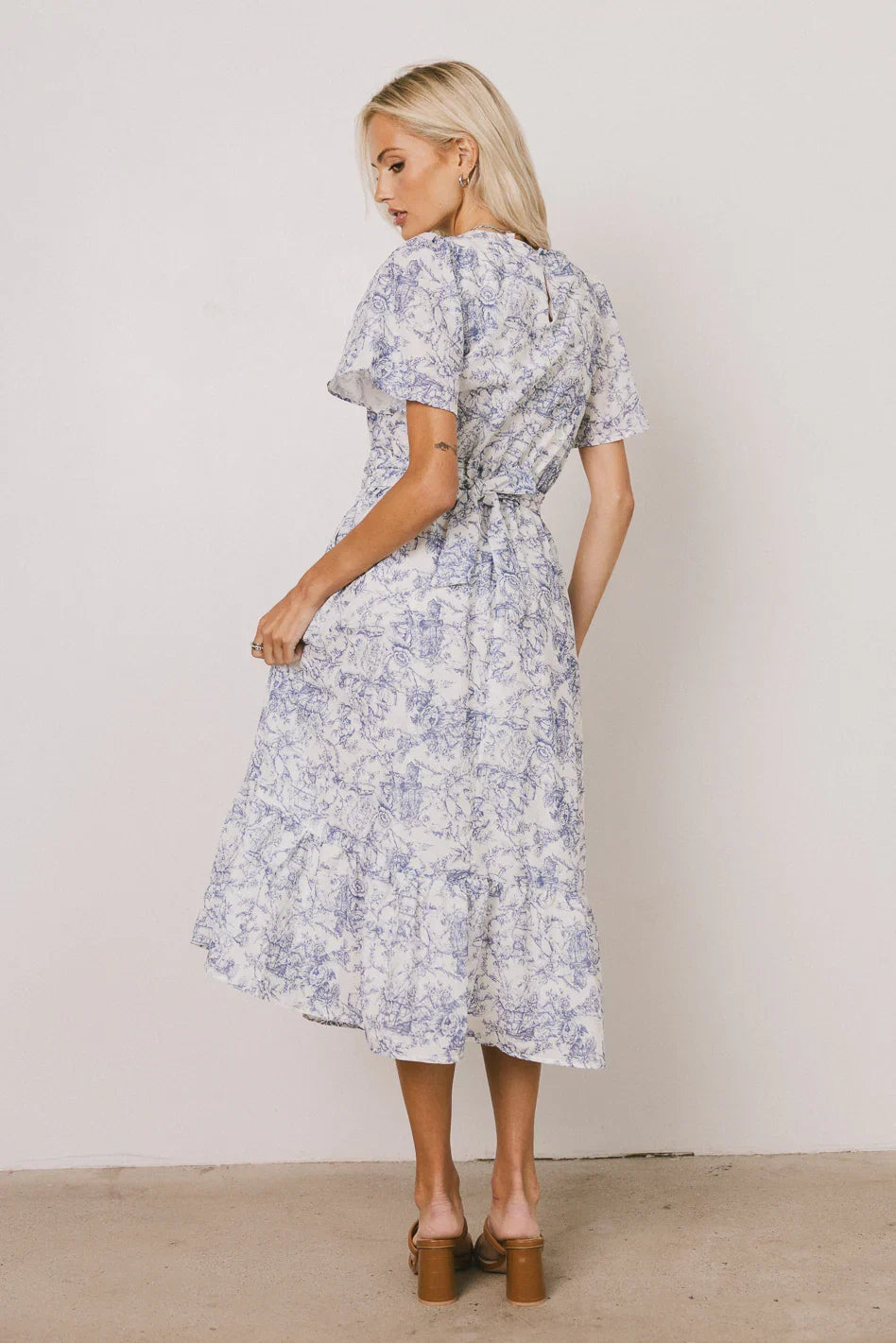 Theresa Floral Midi Dress FINAL SALE