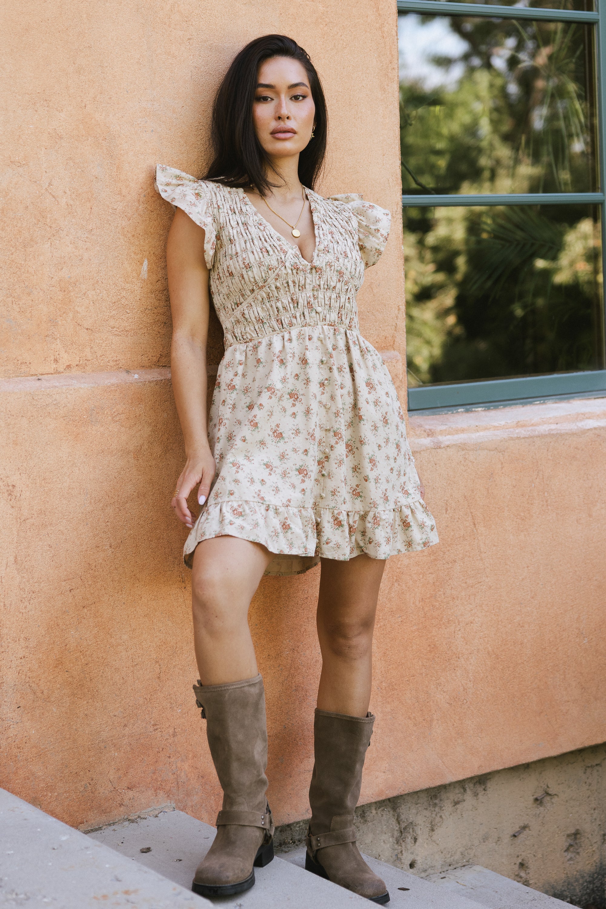 Kayce Floral Mini Dress FINAL SALE