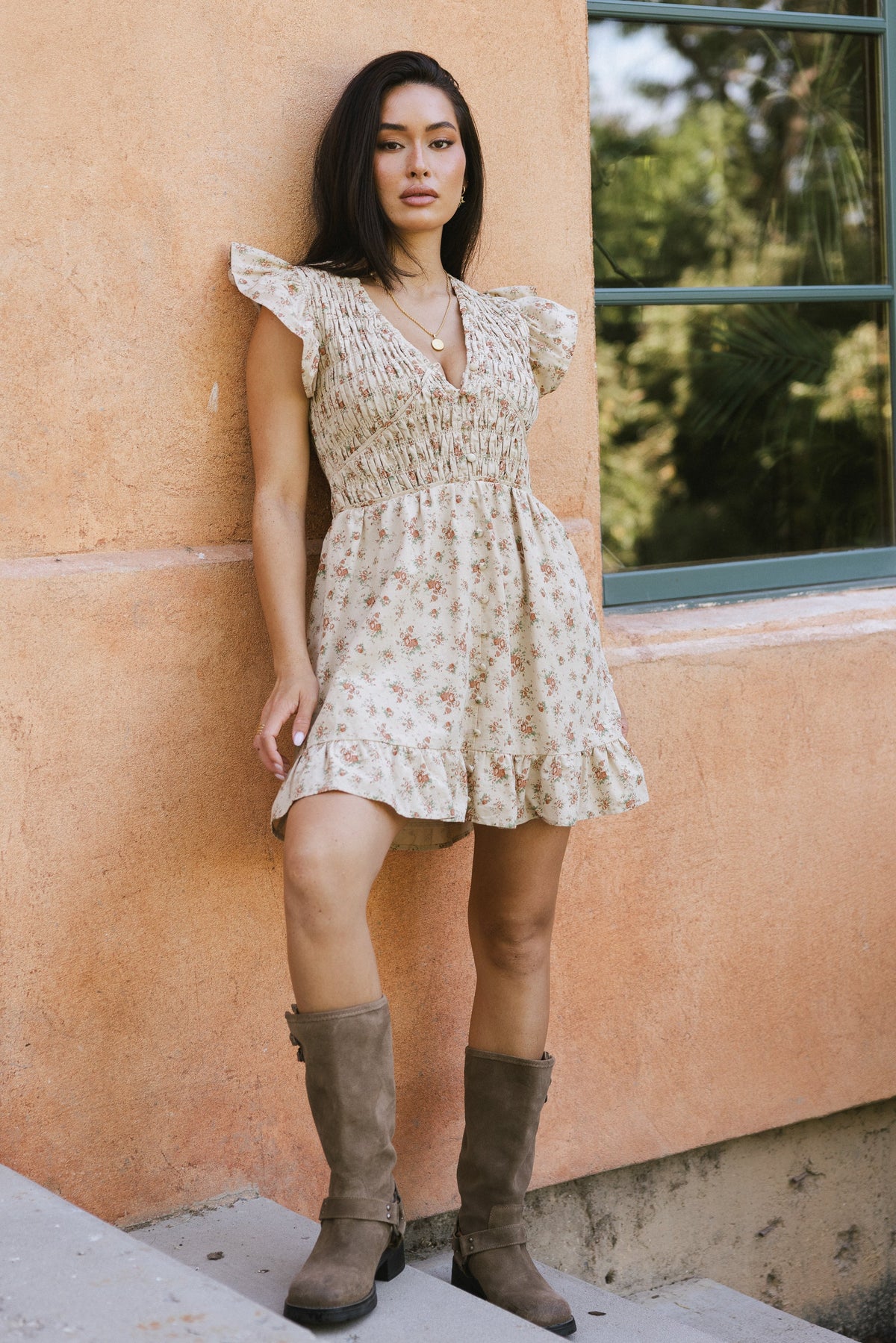 Kayce Floral Mini Dress FINAL SALE