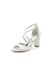 Peep Toe Cross Strap High Heels Party Shoes