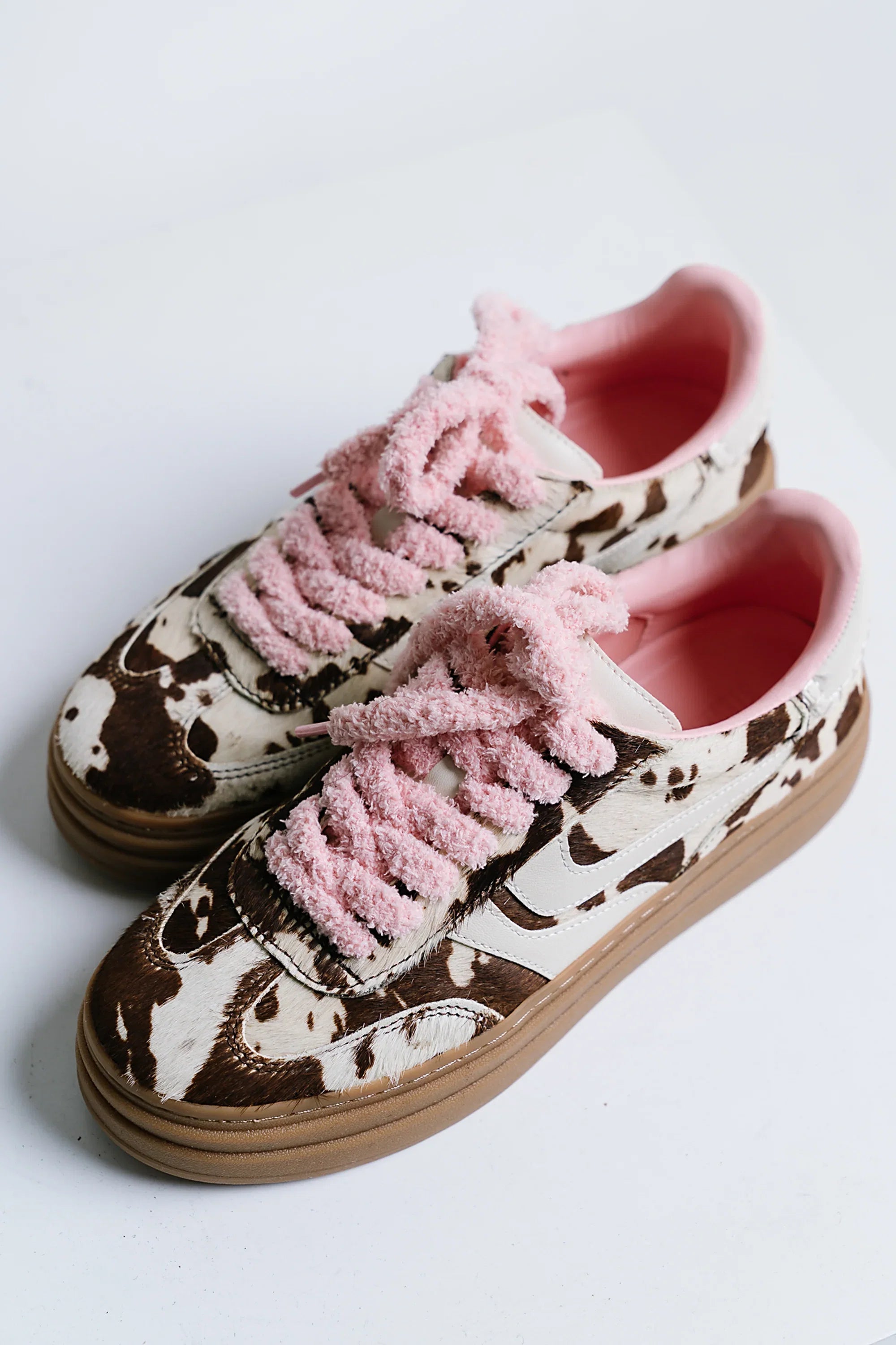 Steve Madden Dodge Sneaker in Cow Print FINAL SALE
