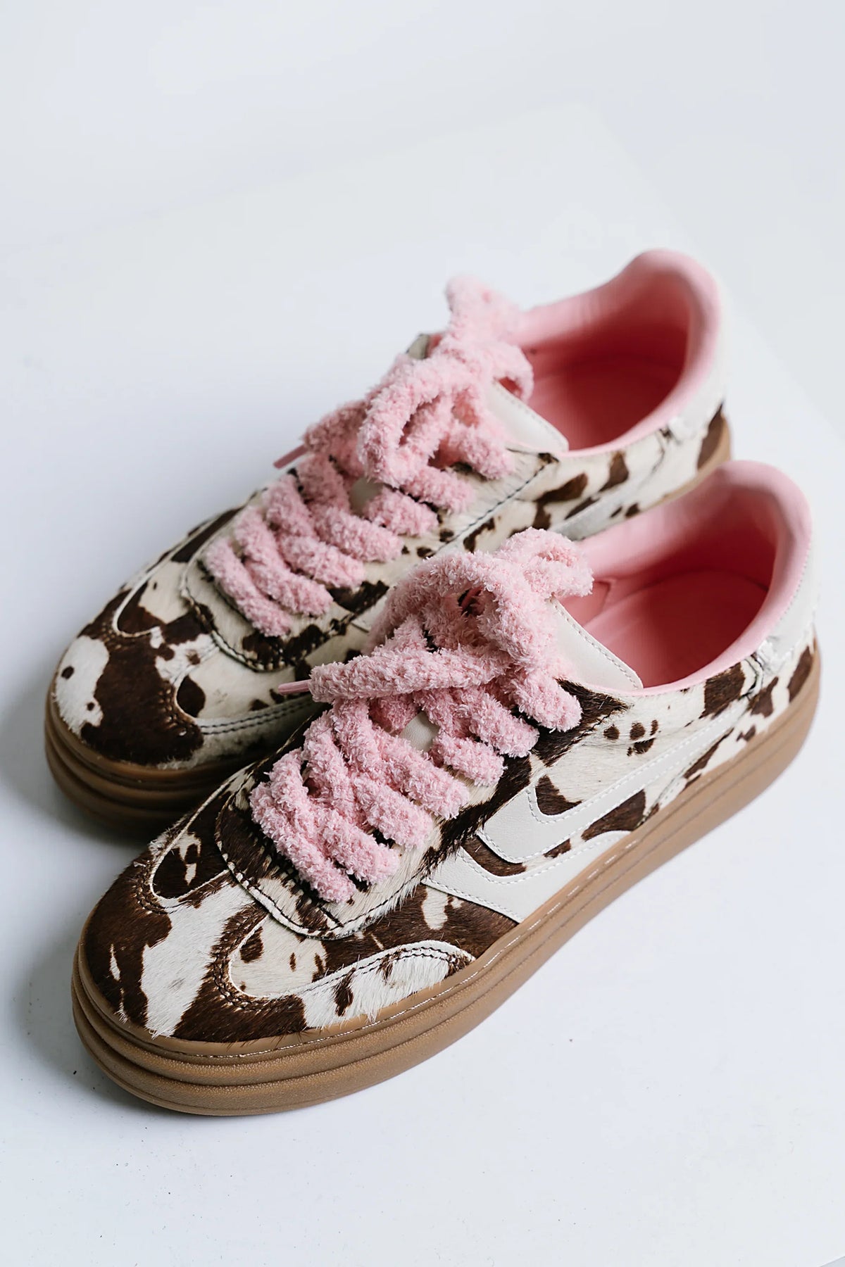 Steve Madden Dodge Sneaker in Cow Print FINAL SALE