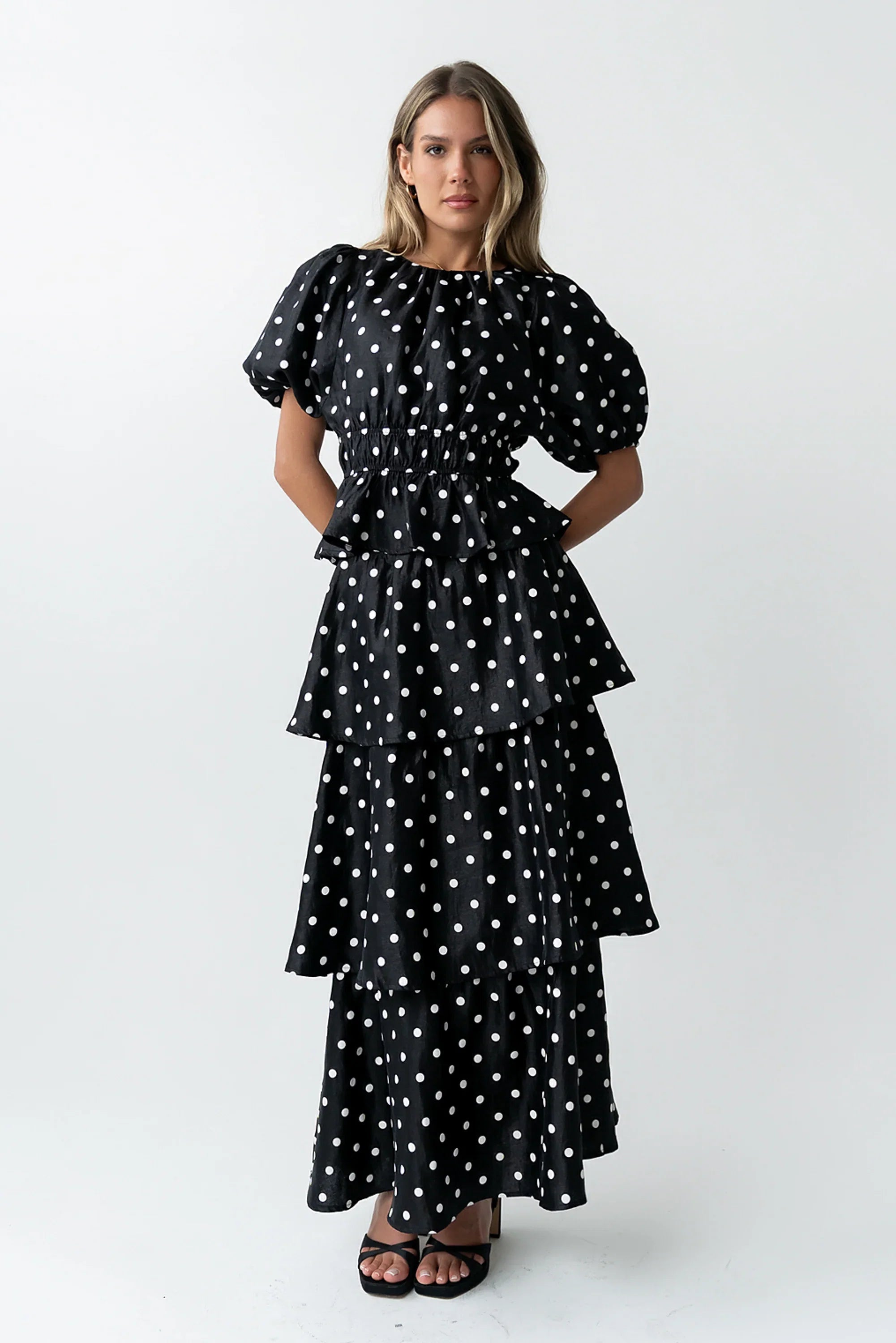 Terri Polka Dot Maxi Skirt FINAL SALE