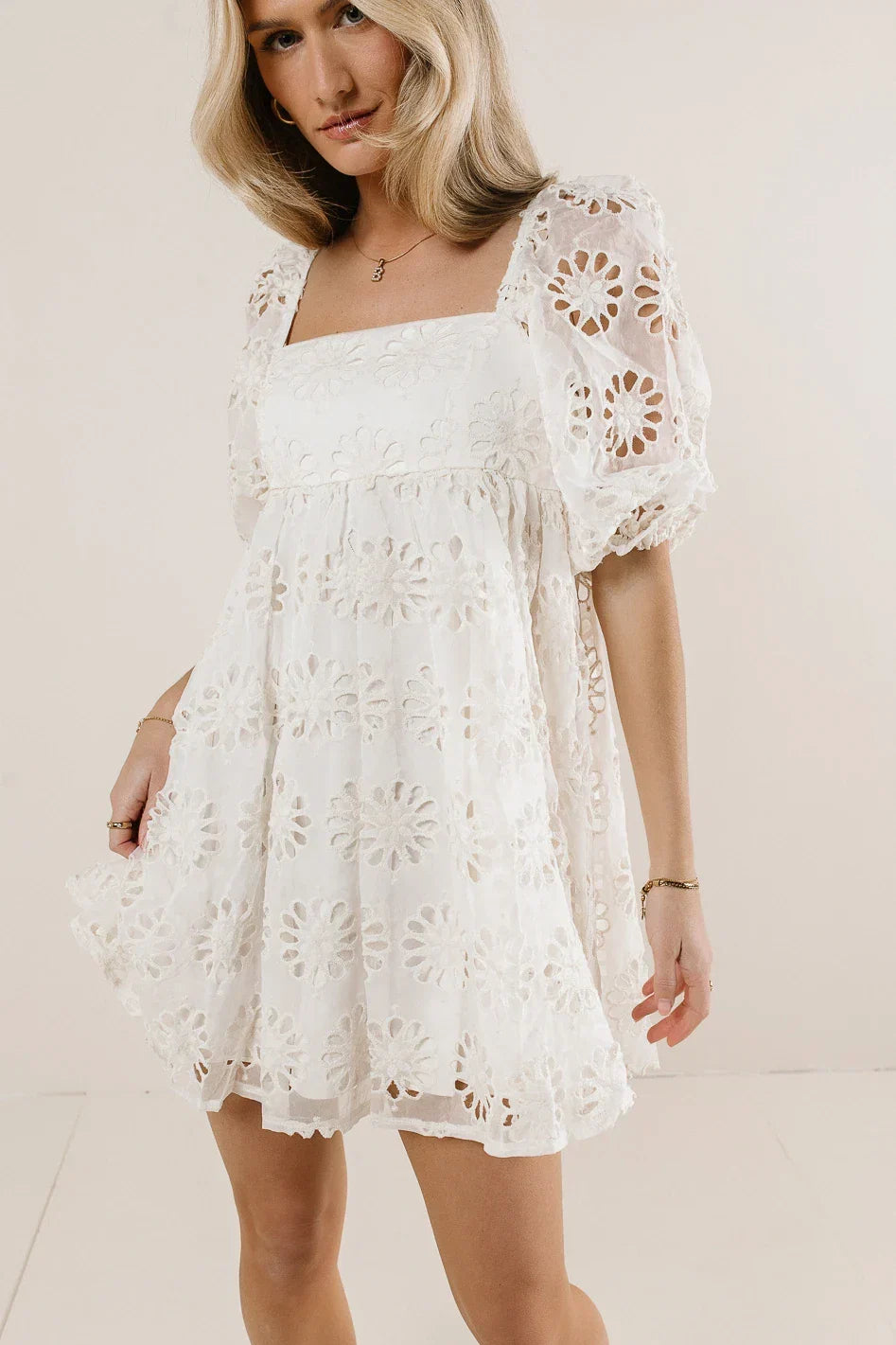 Leda Floral Babydoll Dress FINAL SALE