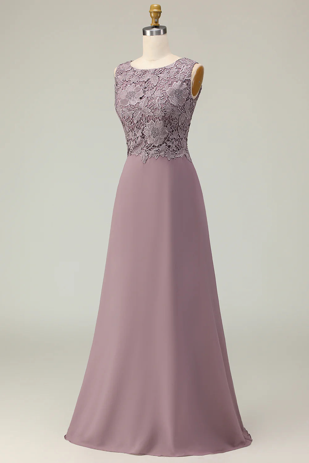 2 Piece Dusk A Line Appliqued Long Mother of the Bride Dress with Cape