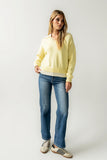 Pattie Collared Sweater in Yellow