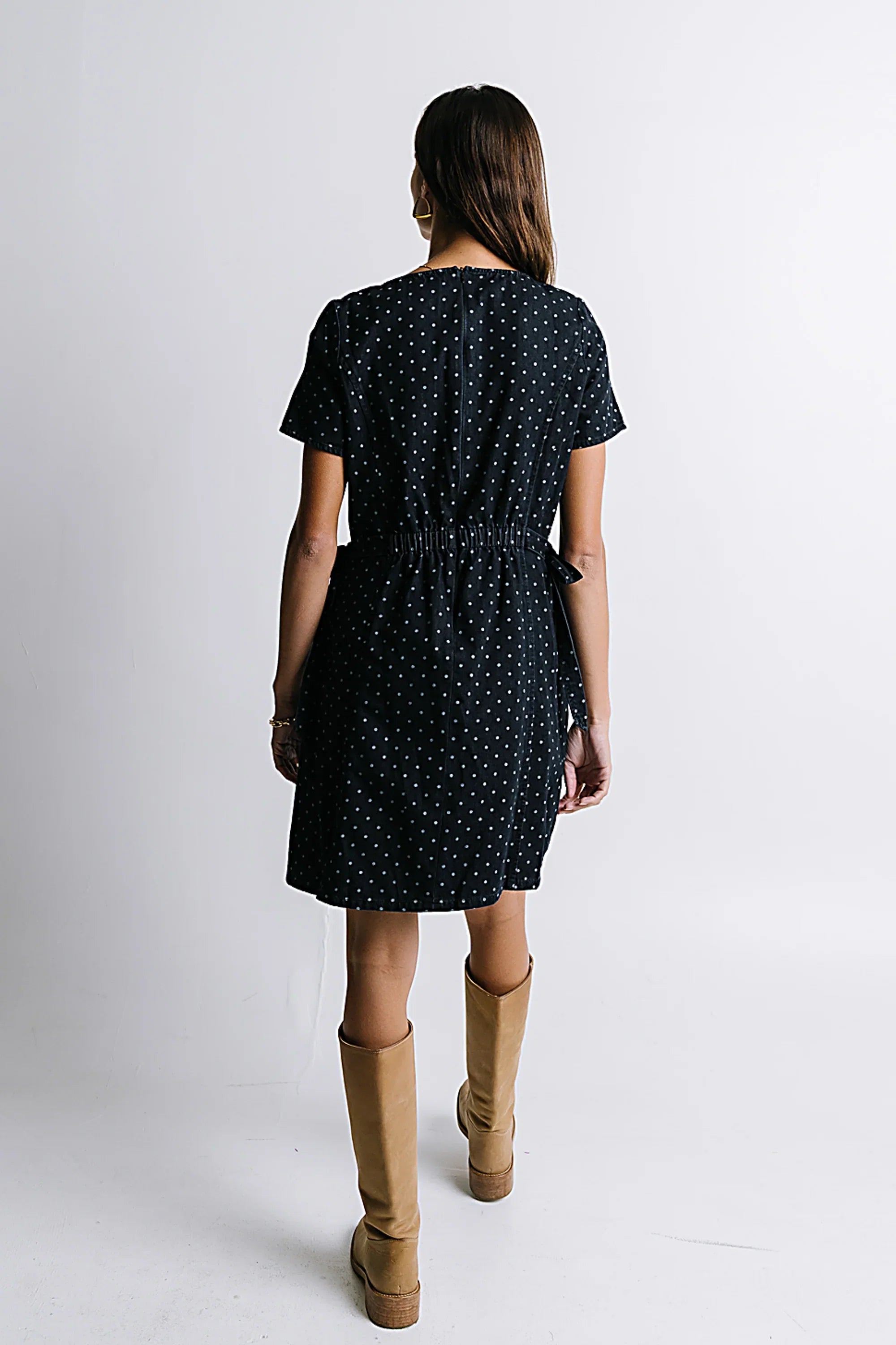 Gloria Polka Dot Mini Dress FINAL SALE